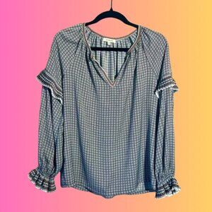 Max Studio Long Sleeve Work Wear Blouse - Size XS